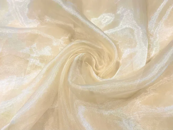 Cream_Plain_Organza_Fabric_(Price_Per_Meter)