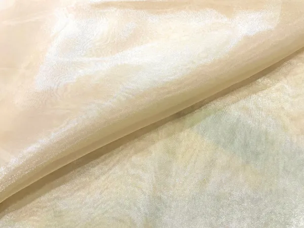 Cream_Plain_Organza_Fabric_(Price_Per_Meter)