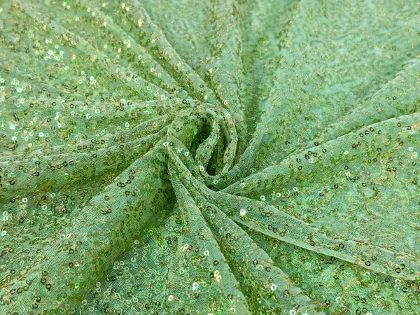 Pista_Green_Sequins_Embroidery_Work_Net_Fabric_(Price_Per_Meter)
