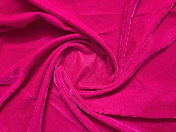 Rani_Pink_Plain_Viscose_Micro_Velvet_Fabric_(Price_Per_Meter)