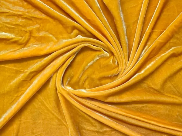 Yellow_Plain_Viscose_Micro_Velvet_Fabric_(Price_Per_Meter)