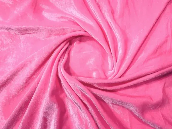 Pink_Plain_Viscose_Micro_Velvet_Fabric_(Price_Per_Meter)