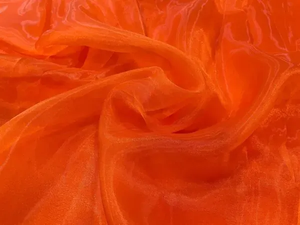 Orange_Plain_Organza_Fabric_(Price_Per_Meter)