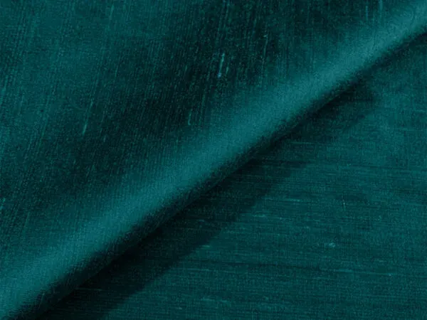 Deep_Teal_Plain_Bangalore_Raw_Silk_Fabric_(Price_Per_Meter)