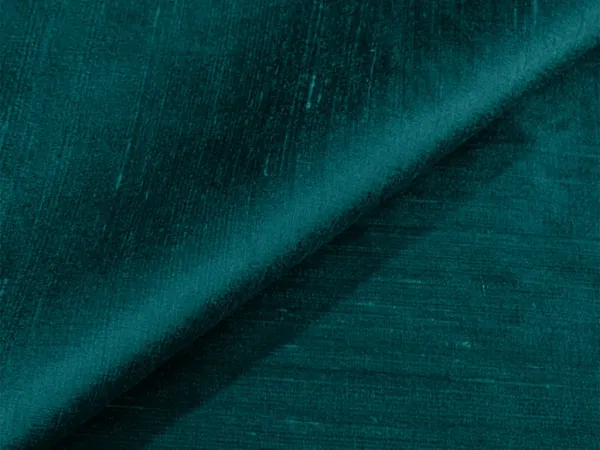 Deep_Teal_Plain_Bangalore_Raw_Silk_Fabric_(Price_Per_Meter)