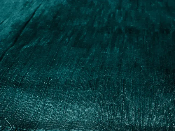 Deep_Teal_Plain_Bangalore_Raw_Silk_Fabric_(Price_Per_Meter)