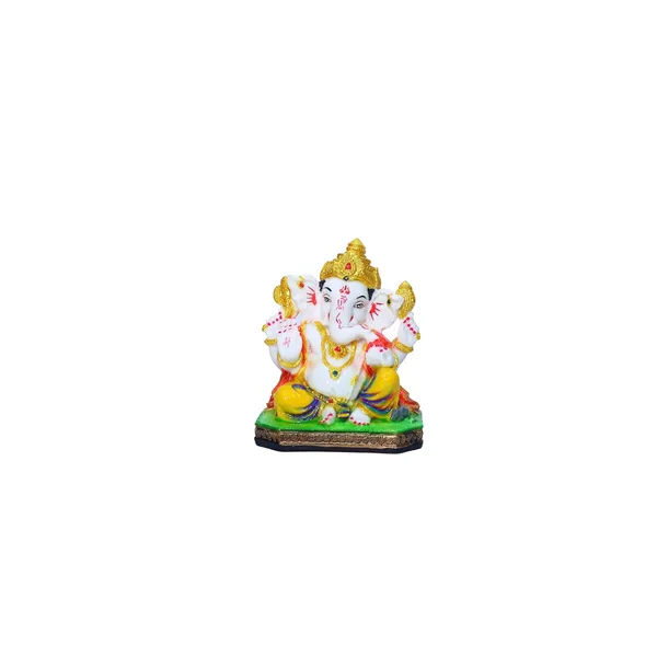 Resin_Glossy_Religious_Ganesha_Statue_For_Home_Decor