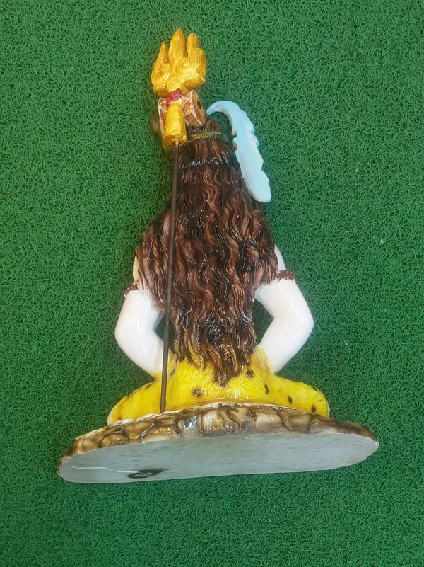 Beige_Red_Marble_Dust_18"_Shiva_Statue_Beutifully_Hand_Carved_with_Ganga_Flowing_from_Head