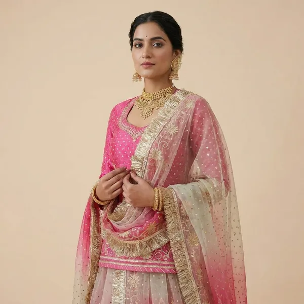 Pink_Embroidered_Lehenga_Choli_Set_with_Dupatta
