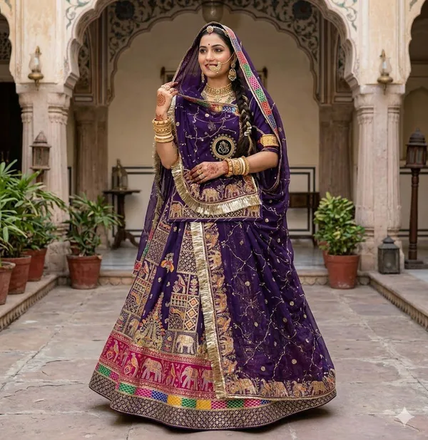 Purple_Embroidered_Bridal_Lehenga_Choli_Set_with_Dupatta