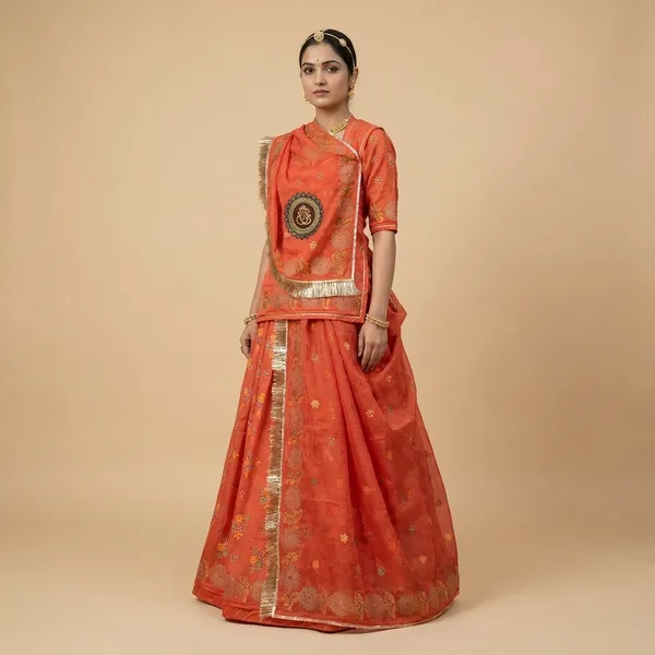 Orange_Embroidered_Ethnic_Lehenga_Choli_Set_with_Dupatta