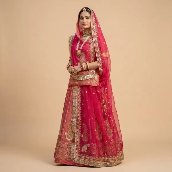Traditional_Pink_Bridal_Lehenga_Set_with_Heavy_Embroidery_and_Dupatta