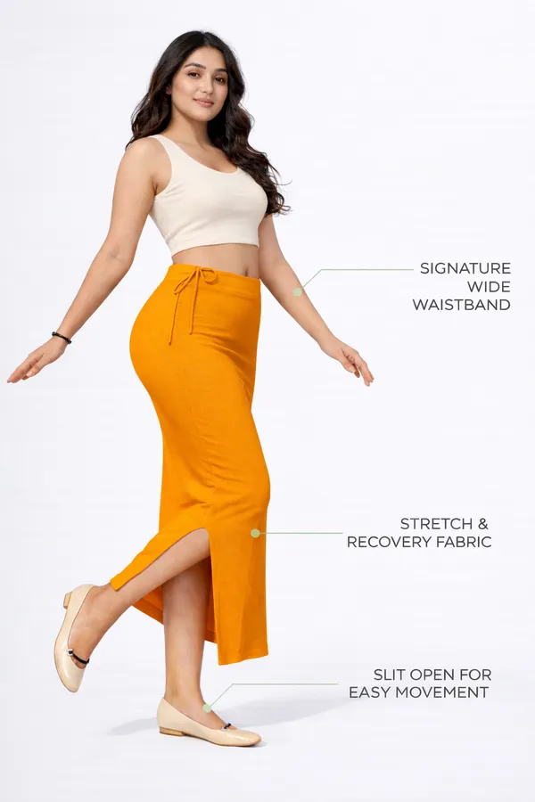 Buy_1_Get_1_Premium_Mustard_And_Wine_Cotton_Blend_Saree_Petticoat_For_Women_Stretchable_Fishcut_Shapewear_Underskirt