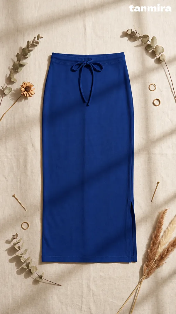 Premium_Royal_Lycra_Navy_Blue_Saree_Shapewear,_Straight_Cut,_Stretchable,_Breathable