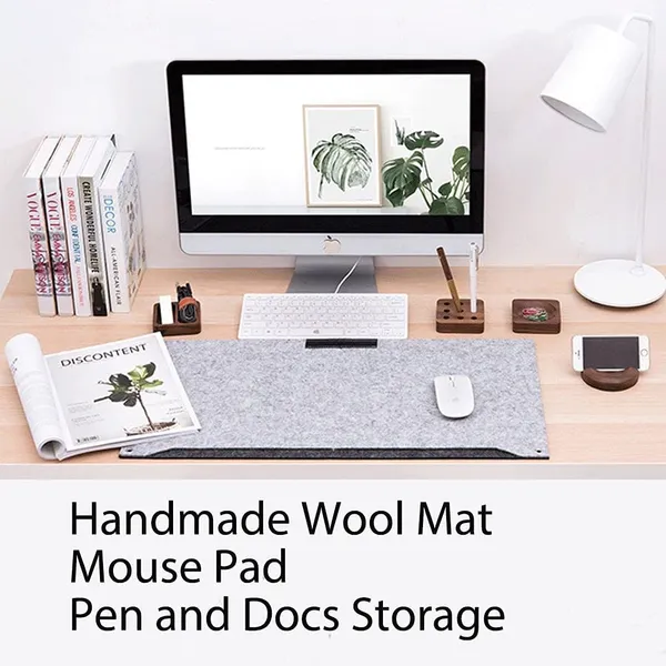 HYK_MART_Grey_Upgrade_Your_Workspace_With_A_Stylish_Felt_Desk_Mat