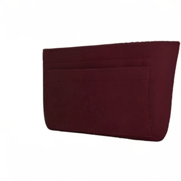 HYK_MART_Women_Felt_Purse_Organizer_Storage_Bag_for_Ladies_Handbag_Tote_Bag_Glasses_Keys-_(Maroon,_Small,_8.85x4.5x5.5_inch)