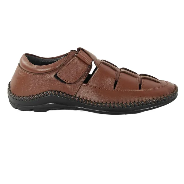 Tan_Premium_Leather_Roman_Style_Comfort_Fashion_Casual_Outdoor_Walking_Footwear_Sandals