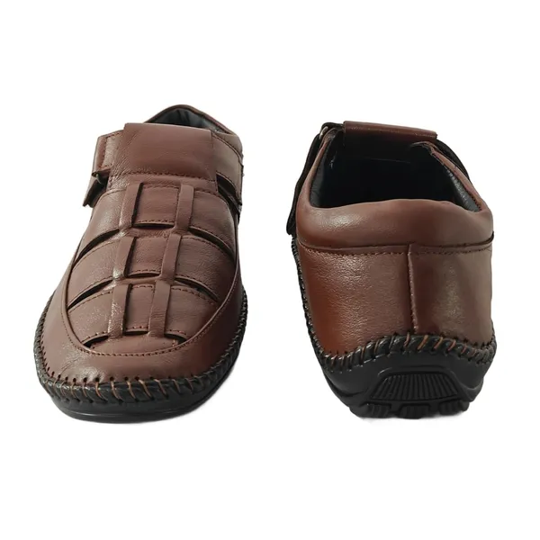 Tan_Premium_Leather_Roman_Style_Comfort_Fashion_Casual_Outdoor_Walking_Footwear_Sandals