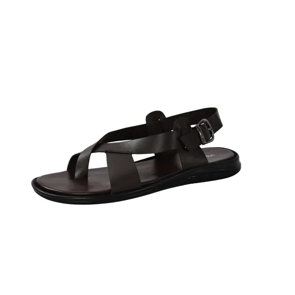 Brown_Genuine_Leather_Comfortable_Casual_Outdoor_Open_Footwear_With_Cushioned_Footbed_Durable_Non_Slip_Sole_Sandals