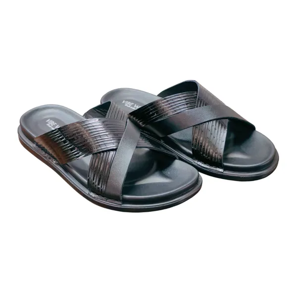 Men_Cross_Strap_Casual_Sandals_|_Lightweight,_Durable_&_Flexible_Open_Footwear_with_Cushioned_Footbed_|_Comfortable_Daily_Wear_&_Outdoor_Sandals_for_Men