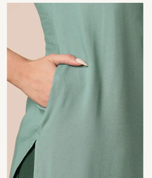 Green_Cotton_Rayon_Premium_Snow_Bell_Kurti_For_Women