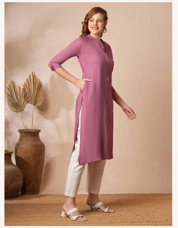 Pink_Cotton_Rayon_Premium_Snow_Bell_Kurti_For_Women