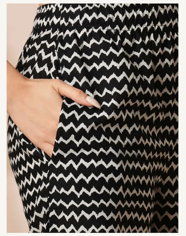 Black_Cotton_Blend_Premium_Anya_Kurti_Set_For_Women