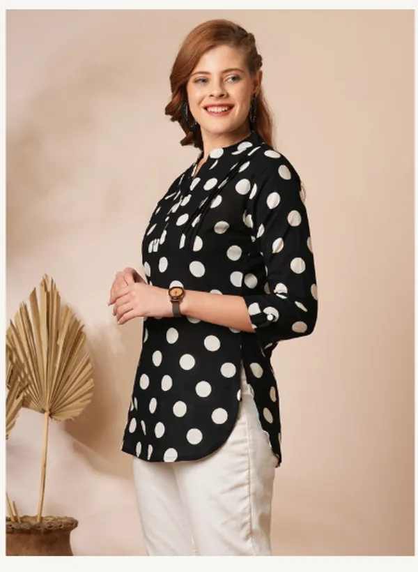 Black_Cotton_Blend_Premium_Divya_Top_For_Women