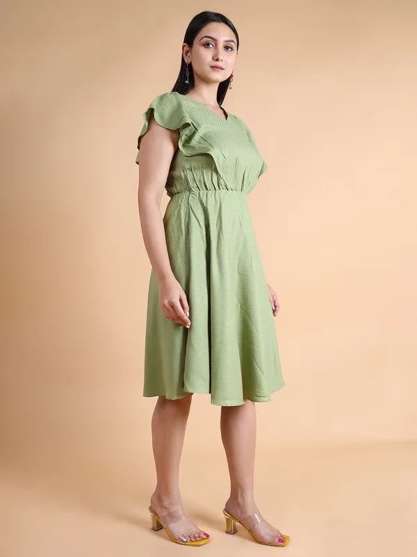 Green_Viscose_Rayon_Premium_Chilli_Dress_For_Women