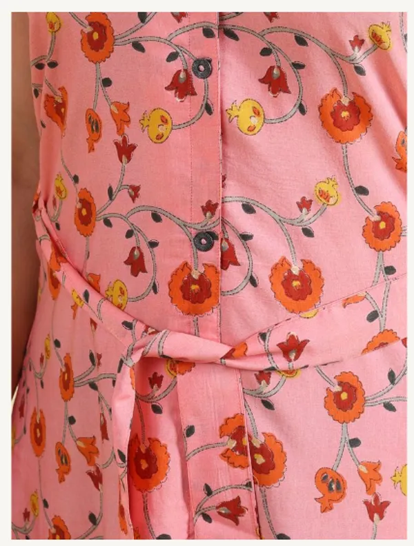 Pink_Silk_Blend_Premium_Nyika_Dress_For_Women
