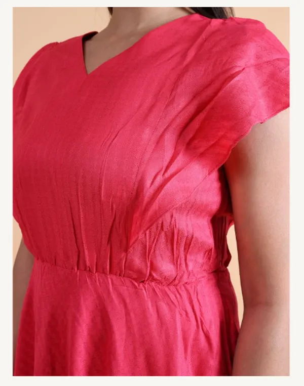 Red_Viscose_Rayon_Premium_Chilli_Dress_For_Women