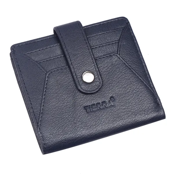Blue_Premium_Genuine_Leather_Card_Holder_Zipper_For_Men