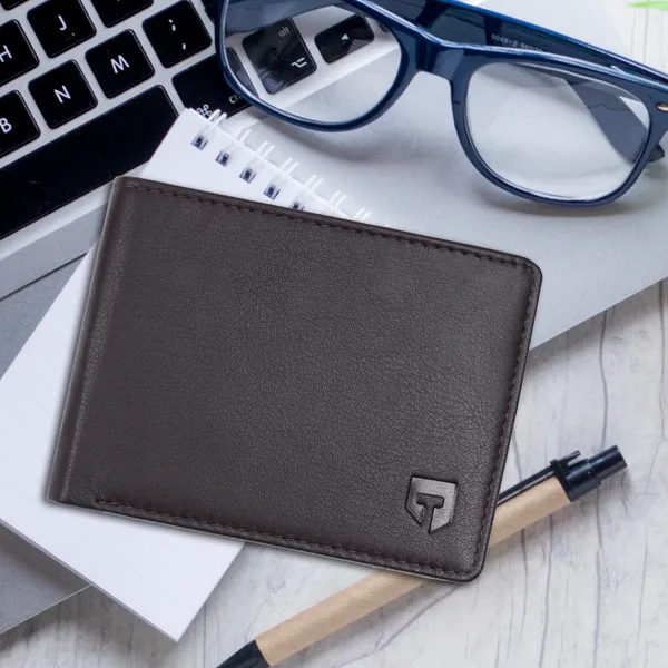 Brown_And_Green_Leather_Bifold_Wallet_And_Genuine_Leather_Bi_Fold_Wallet_For_Men_Pack_Of_2