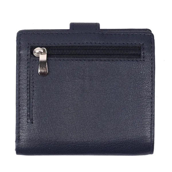 Blue_Premium_Genuine_Leather_Card_Holder_Zipper_For_Men