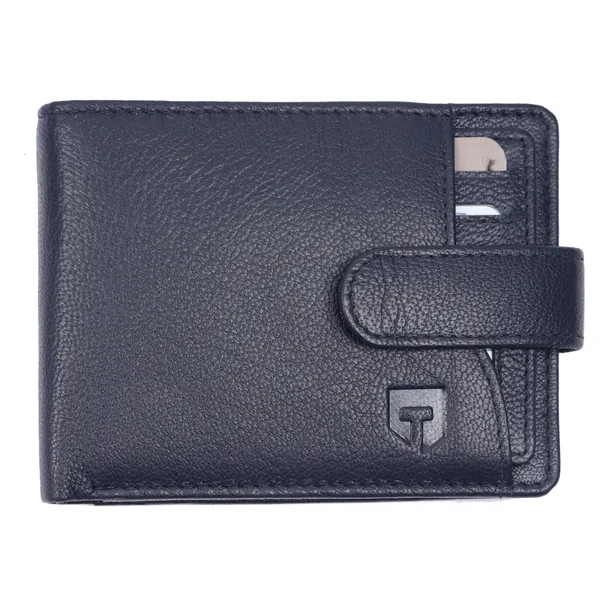 Blue_Premium_Genuine_Leather_Wallet_With_Card_Holder_And_Money_Clip_For_Men