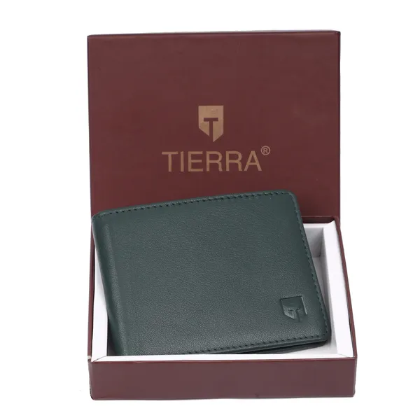 Brown_And_Green_Leather_Bifold_Wallet_And_Genuine_Leather_Bi_Fold_Wallet_For_Men_Pack_Of_2