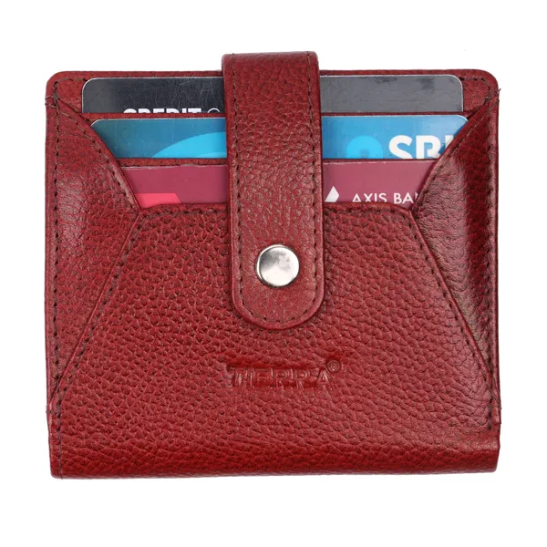 Brown_Premium_Genuine_Leather_Card_Holder_Zipper_For_Men