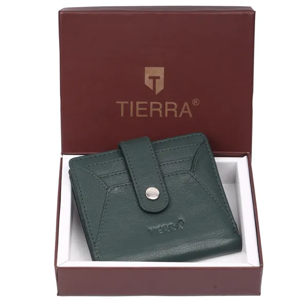Green_Premium_Genuine_Leather_Card_Holder_Zipper_For_Men