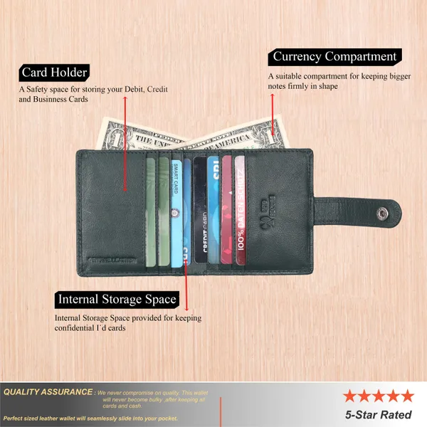 Green_Premium_Genuine_Leather_Card_Holder_Zipper_For_Men