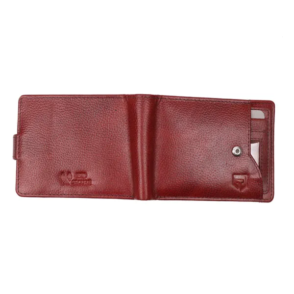 Red_Premium_Genuine_Leather_Wallet_With_Card_Holder_And_Money_Clip_For_Men