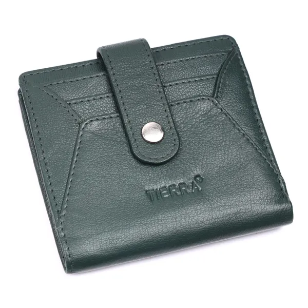 Green_Premium_Genuine_Leather_Card_Holder_Zipper_For_Men