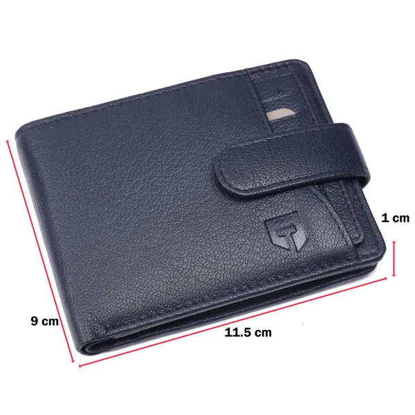 Blue_Premium_Genuine_Leather_Wallet_With_Card_Holder_And_Money_Clip_For_Men