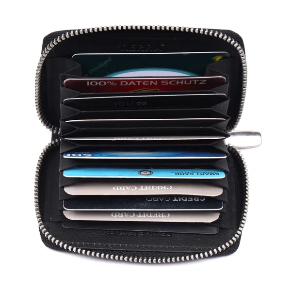Blue_And_Black_Genuine_Leather_Card_Holder_Zipper_And_Leather_Card_Holder_Wallet_For_Men_Pack_Of_2