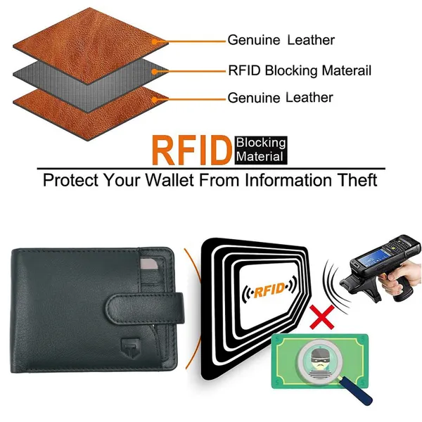 Green_Premium_Genuine_Leather_Wallet_With_Card_Holder_And_Money_Clip_For_Men