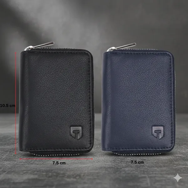 Blue_And_Black_Genuine_Leather_Card_Holder_Zipper_And_Leather_Card_Holder_Wallet_For_Men_Pack_Of_2