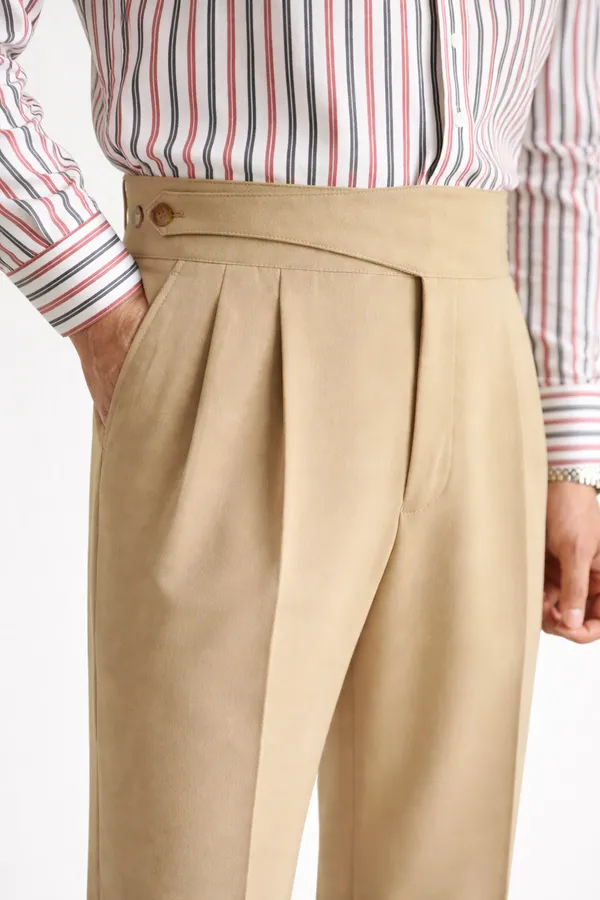 Beige_Classic_Buttoned_Gurkha_Pants