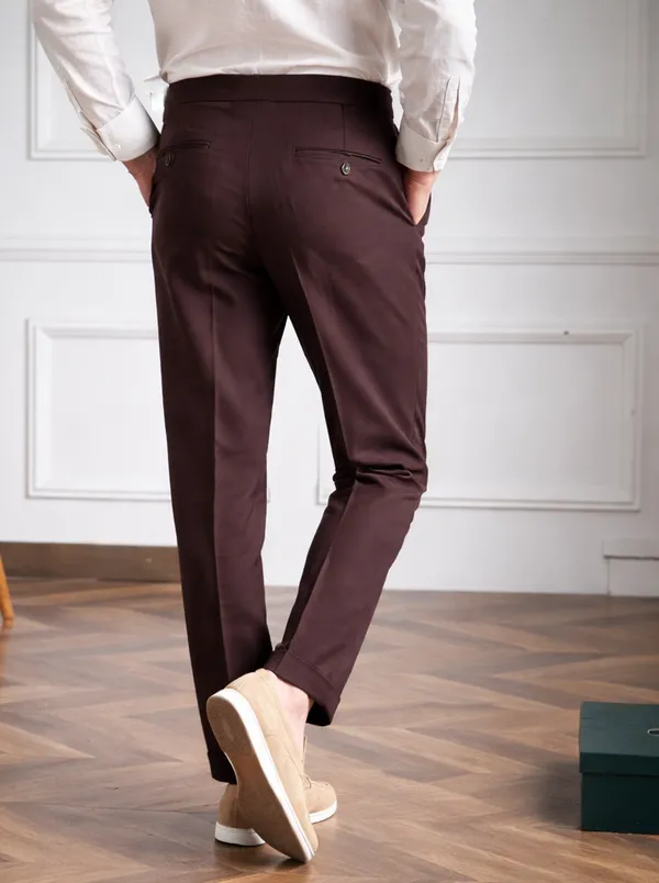 Brown_Classic_Side_Buckle_Gurkha_Pants
