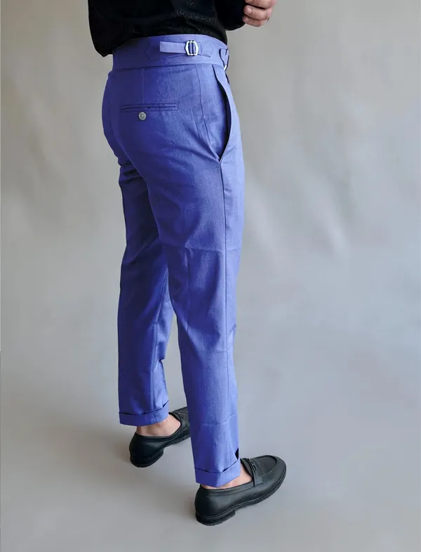 Denim_Single_Pleated_Buckle_Gurkha_Pants