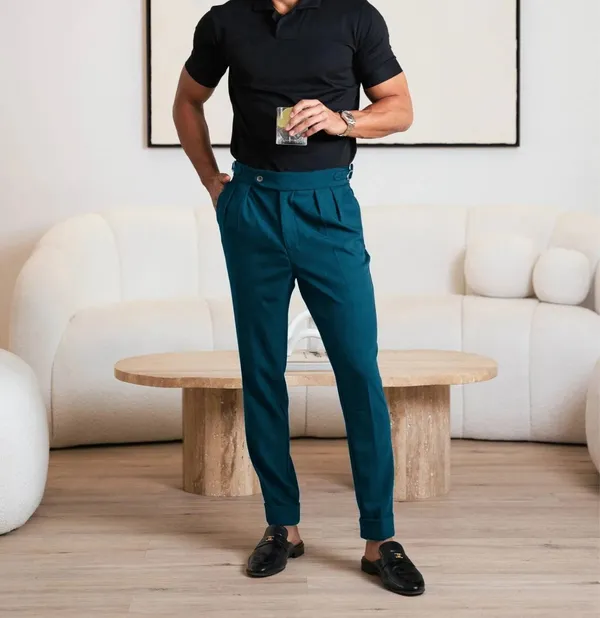 Teal_Blue_Signature_Italian_Gurkha_Pants
