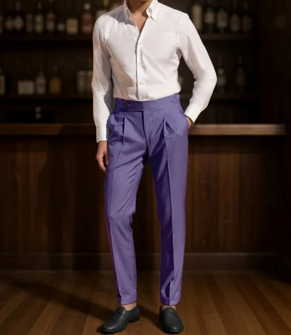 Denim_Signature_Buttoned_Gurkha_Pants